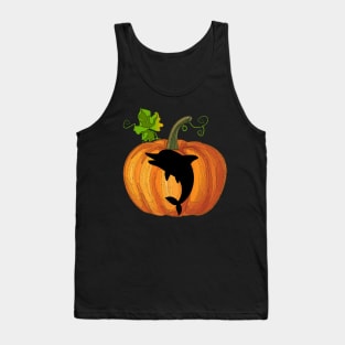 Dolphin in pumpkin Tank Top